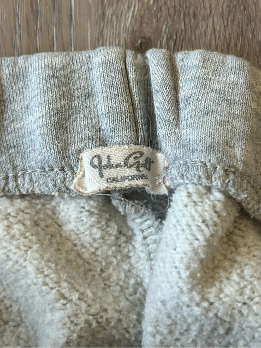 John Galt Light Grey Rosa Sweatpants - Picture 4 of 5